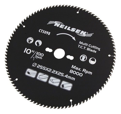 255mm 100t tct - tct, saw