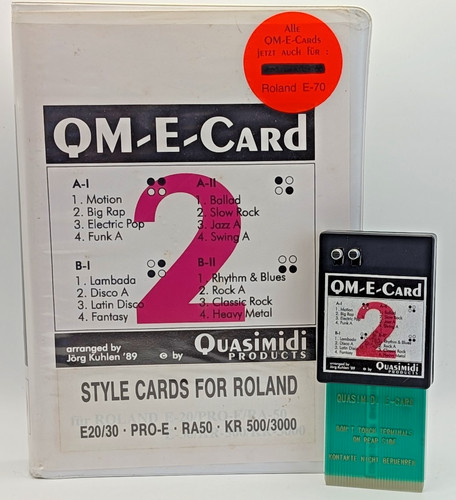 Quasimidi card sound - quasimidi,