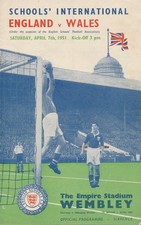 ENGLAND v Wales (Schoolboy