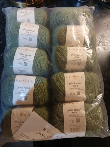 New rowan felted tweed - felted, aran