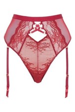 Womens Ladies Suspender Thong