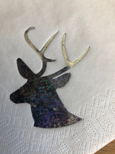 Christmas sparkling stag - christmas,