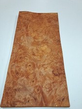Burr Maple Veneer - 1 NATURAL WOOD Sheet - 430mm x 205mm