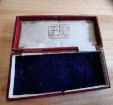 Antique EMPTY  Jewellery Masonic Medal Display Box Fattorini & Sons