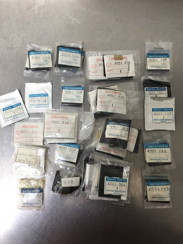 Seiko 4001 movement parts - seiko,