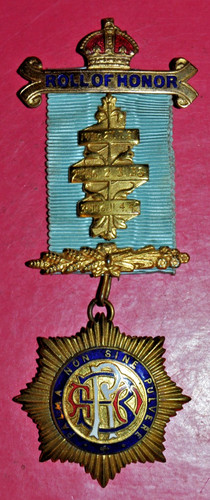 Raob roll honour jewel - roll, of