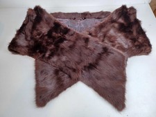 Vintage Womens Faux Fur Stole