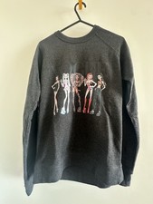 Vogue Spice Girls Sweatshirt/Sweater/Jumper Grey Sz XS 90s Y2K Style - VGC