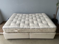 VISPRING Extra Firm King Size Prestige Divan Bed Base & Herald Superb Mattress