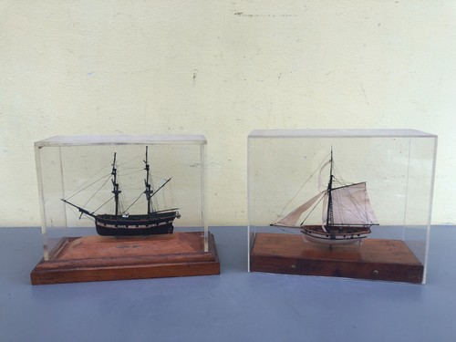 Pair mid century cased - pair,