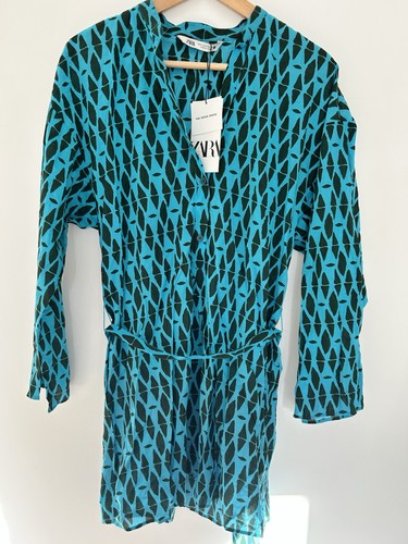 Zara geometric print summer - zara,