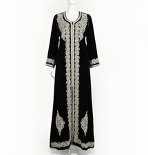 Luxury Black Velvet Moroccan