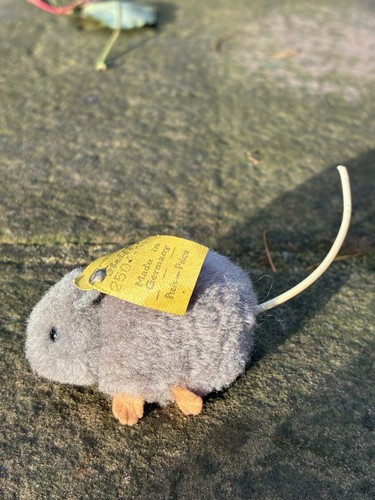 Steiff wool mouse miniature - steiff,