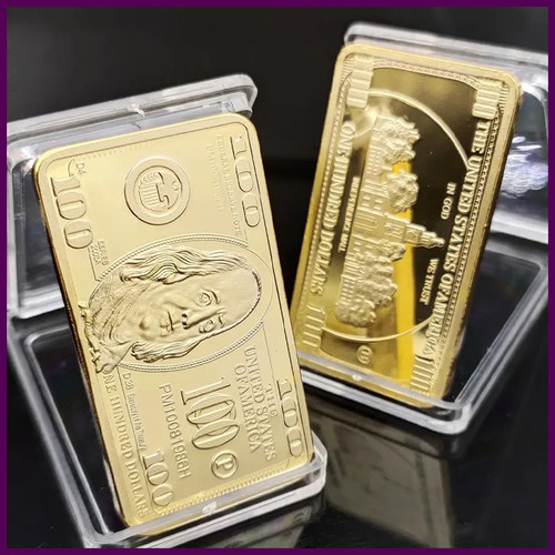 1pcs usa 100 dollar bullion - 1pcs,