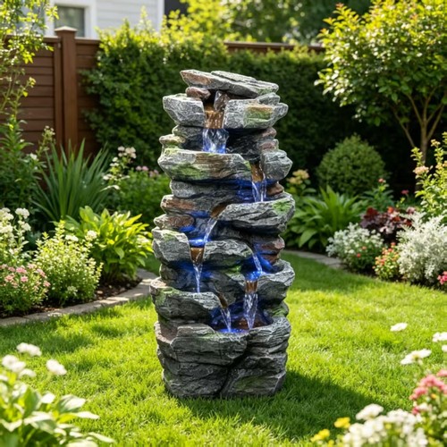 Rock waterfall outdoor - rock,