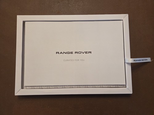 Range rover promo hardback - range,