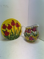 Suzanne Slack Jug Plate Floral
