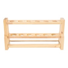 Wooden Test Tube Rack Storage