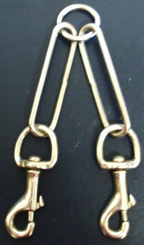 Nickel plated terrier couple - plated,
