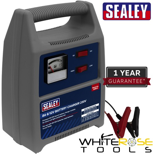 Sealey battery charger - charger, 8a