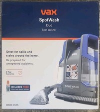 Vax Spot Wash Duo Spot Vacuum Cleaner - Blue/Grey