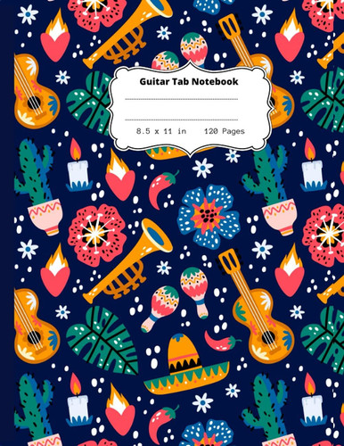 Guitar tab notebook blank - tab,
