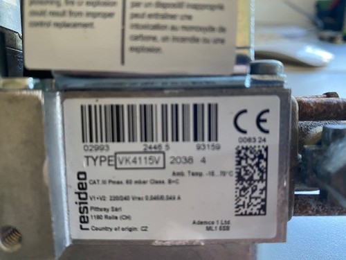 Resideo gas valve vk4115v - resideo,