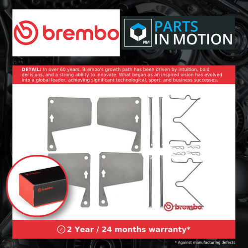 Brake pad fitting kit fits - pad,