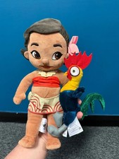 Animators Moana & Hei Hei - Disney Store Princess Plush Doll Soft Toy Teddy.