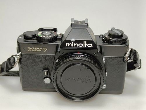 Minolta xd7 black - minolta,