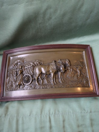 Bronze effect relief - effect, 3d