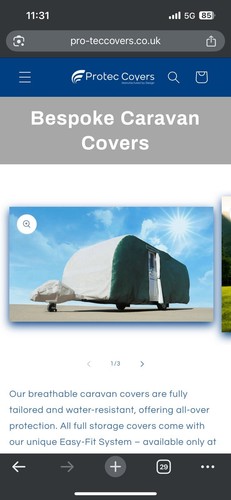 Protec made measure caravan - protec,