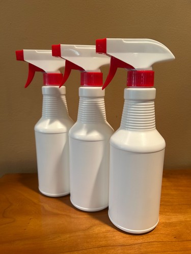 White plastic spray - white,