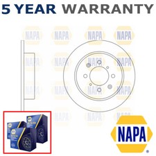 NAPA Rear  1x Brake Disc Fits