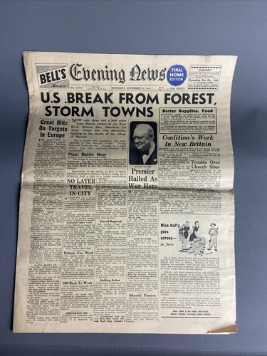 Historic newspaper world war - historic,