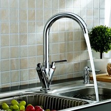 Modern Kitchen Mixer Tap Dual