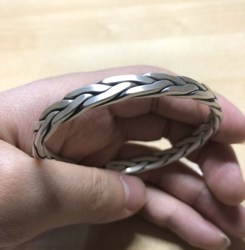 Solid pure fine silver mens - solid,