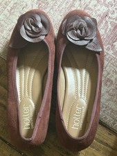 Periwinkle Burgundy Shoes By