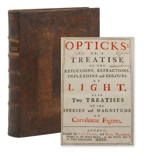 Opticks sir isaac - opticks, by