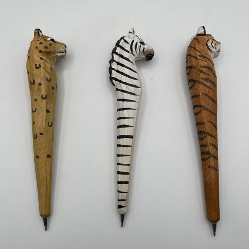 Vintage hand carved wooden - carved,