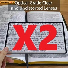 2 X Book Magnifier for Reading