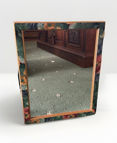 Vintage floral wall mirror - floral,