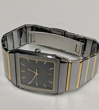Rado Diastar Unisex Quartz Watch Ceramic 33mm Verified Authenticity
