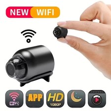 1080P Mini Camera Wireless WiFi Security Surveillance Tiny Cam Night Vision