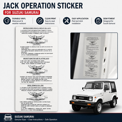 Jack operation instruction - jack,