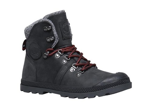 Women palladium boots black