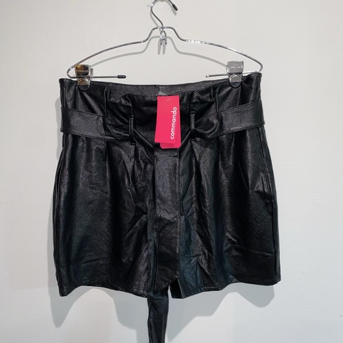 Commando faux leather - leather, paperbag