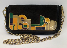 SHANGHAI TANG Black Suede