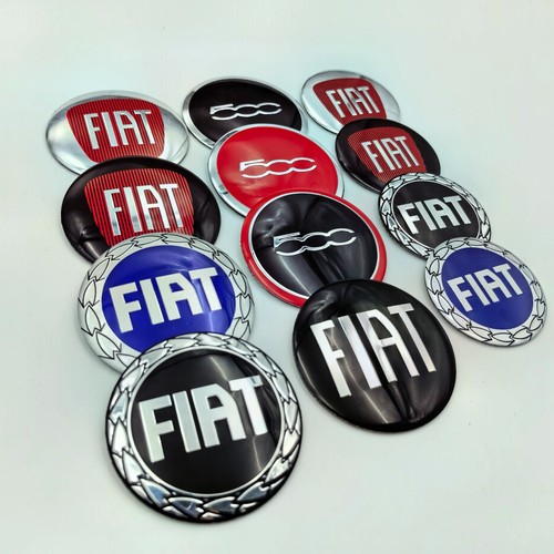 Stickers fiat car wheel - 4x,