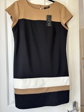 BHS Black/Camel/Ivory Tunic